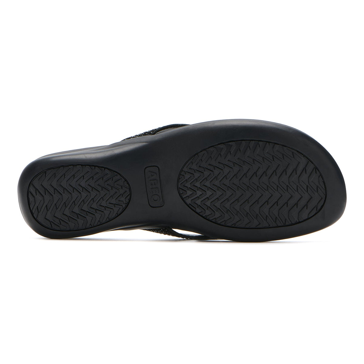 Oasis Flip Flop Black Sparkle | ABEO Footwear