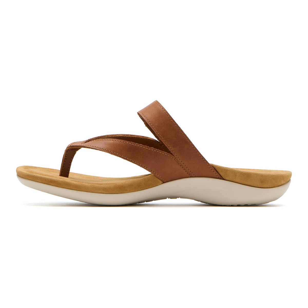Oasis Thong Sandal Caramel | ABEO Footwear