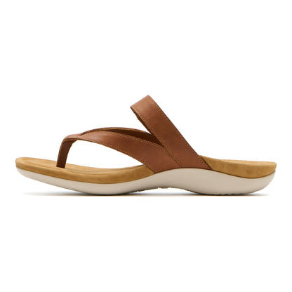 Oasis Thong Sandal Caramel | ABEO Footwear