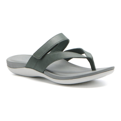 Oasis Thong Sandal Castor Grey | ABEO Footwear