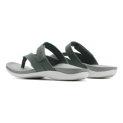 Oasis Thong Sandal Castor Grey | ABEO Footwear