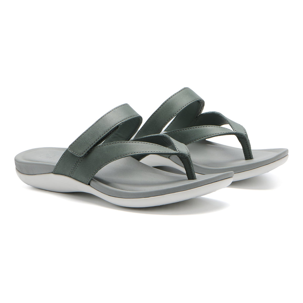 Oasis Thong Sandal Castor Grey | ABEO Footwear
