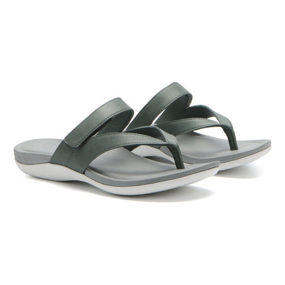 Oasis Thong Sandal Castor Grey | ABEO Footwear