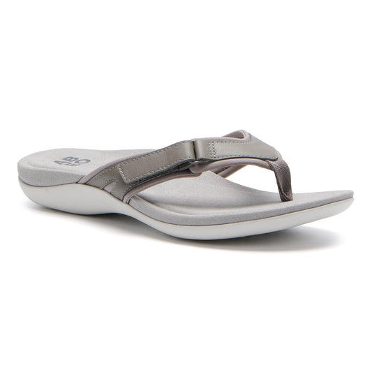 Oasis Sport Flip Flop Nickel | ABEO Footwear