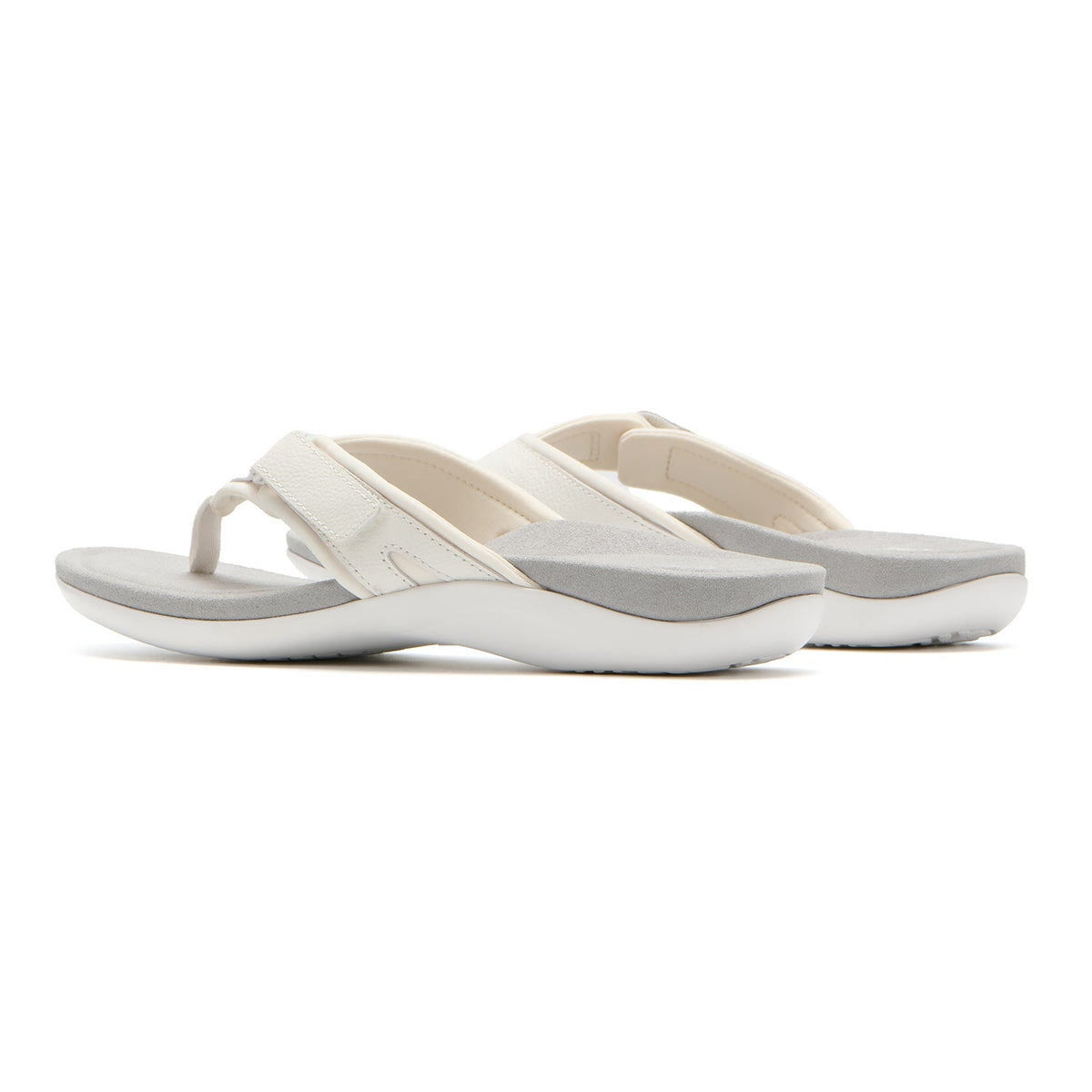 Oasis Sport Flip Flop White | ABEO Footwear