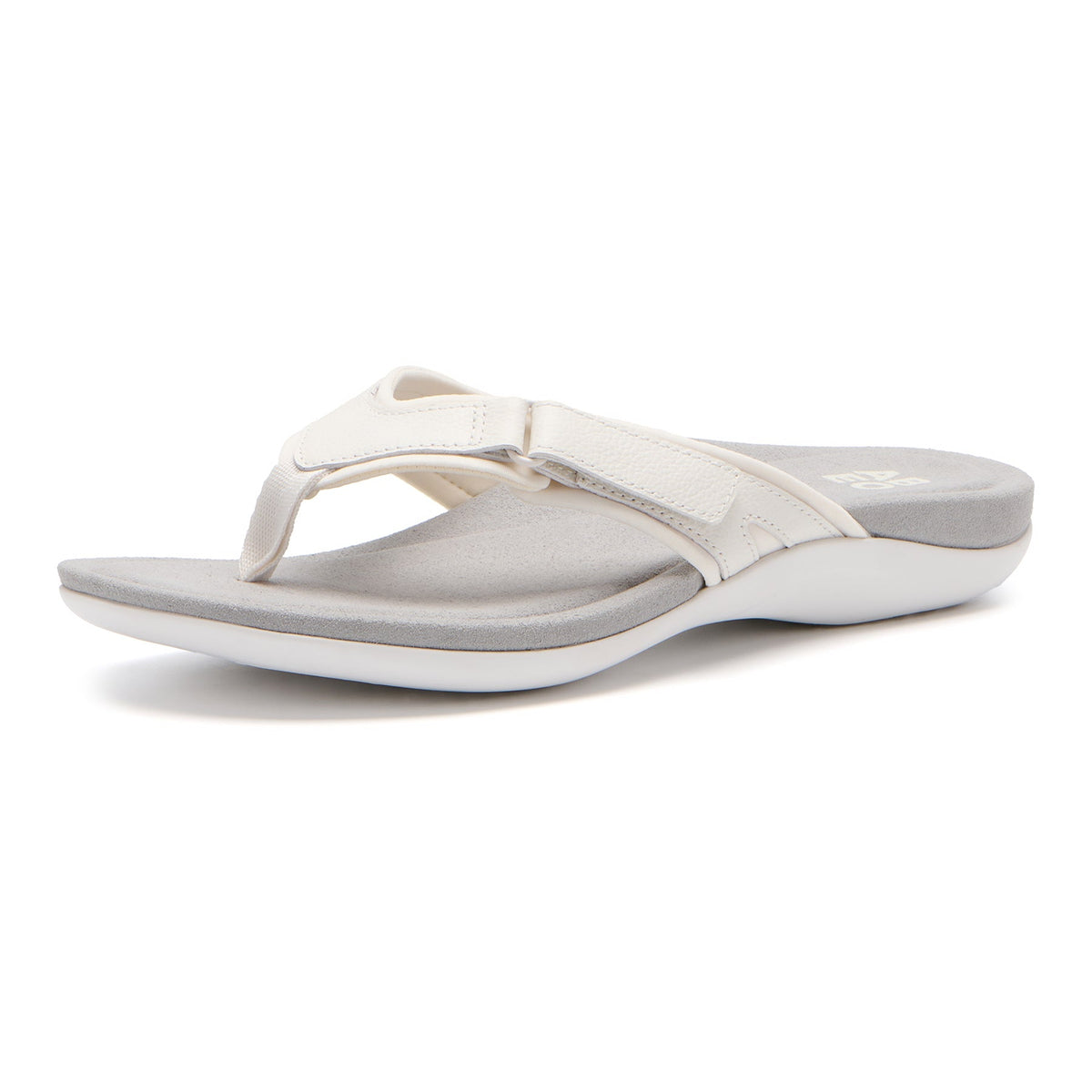 Oasis Sport Flip Flop White | ABEO Footwear
