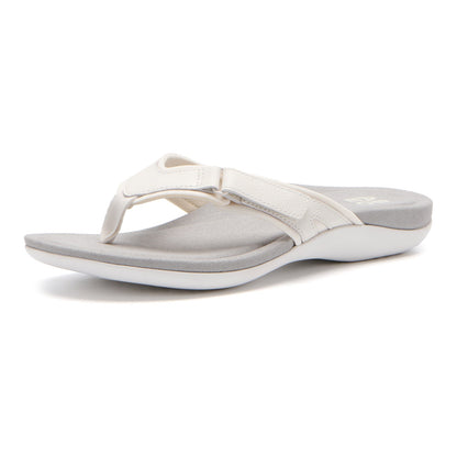 Oasis Sport Flip Flop White | ABEO Footwear