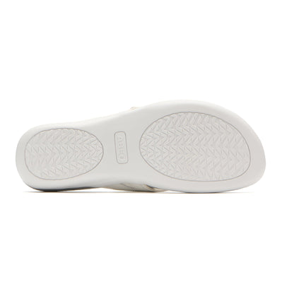 Oasis Sport Flip Flop White | ABEO Footwear
