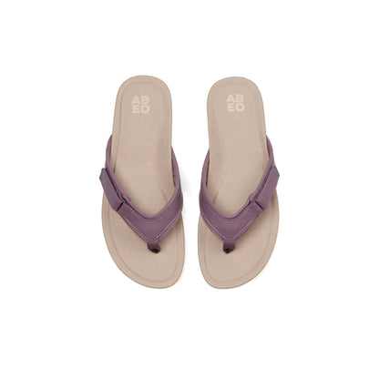 Oasis Sport Flip Flop Purple | ABEO Footwear
