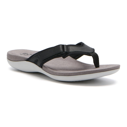 Oasis Sport Flip Flop Black | ABEO Footwear