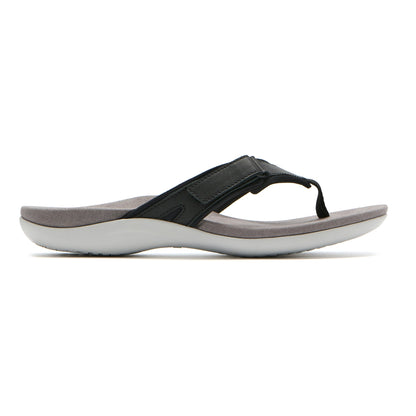 Oasis Sport Flip Flop Black | ABEO Footwear