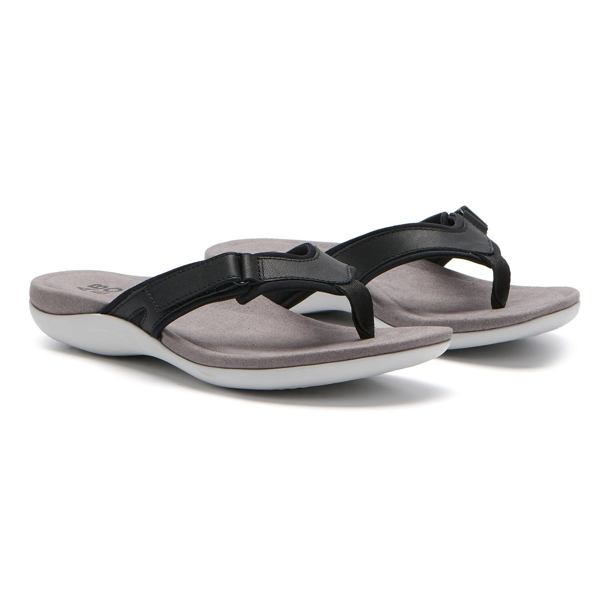 Oasis Sport Flip Flop Black | ABEO Footwear