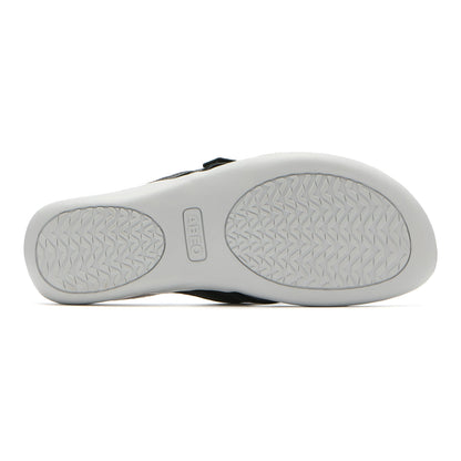 Oasis Sport Flip Flop Black | ABEO Footwear