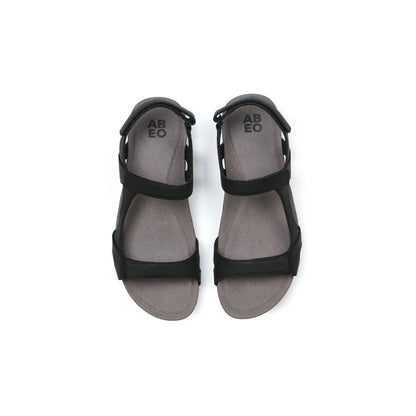 Oasis Sport Sandal Black | ABEO Footwear