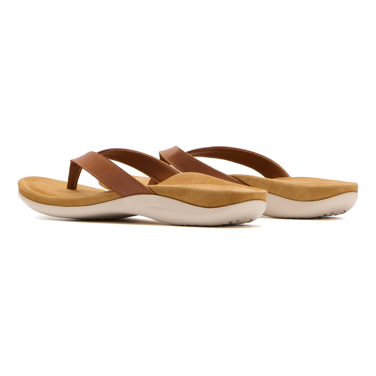 Oasis Flip Flop Caramel | ABEO Footwear