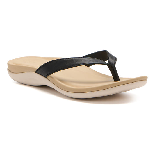 Oasis Flip Flop Black | ABEO Footwear