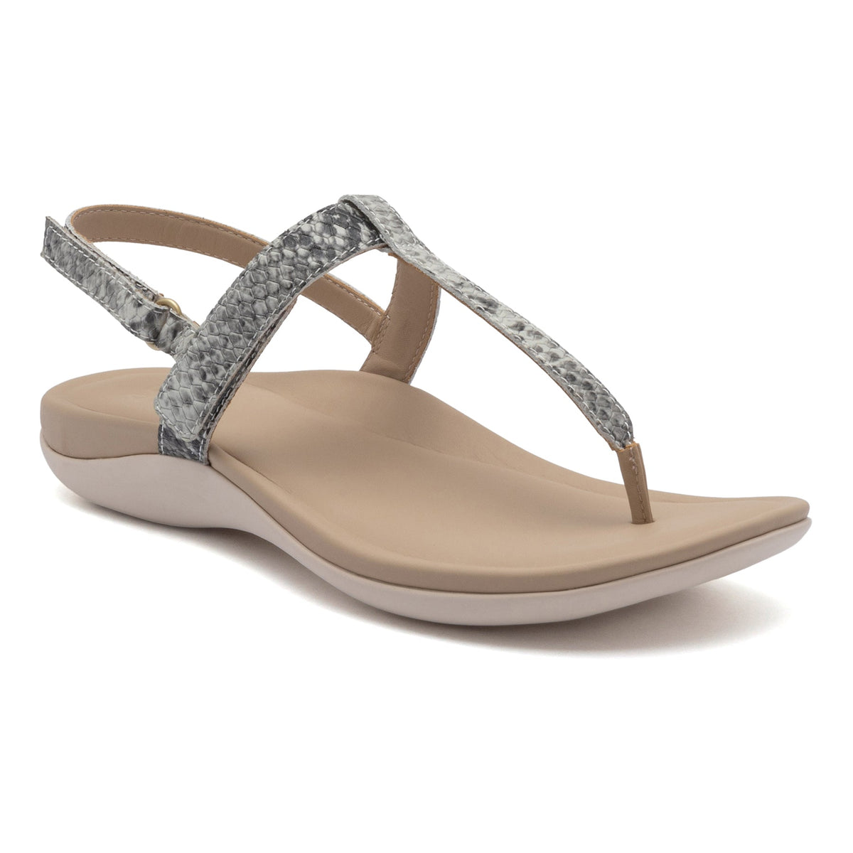 Oasis T Strap Snake | ABEO Footwear