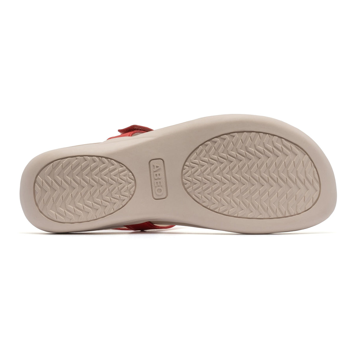 Oasis T Strap Red | ABEO Footwear