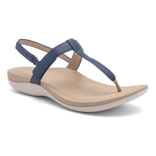 Oasis T Strap Navy | ABEO Footwear