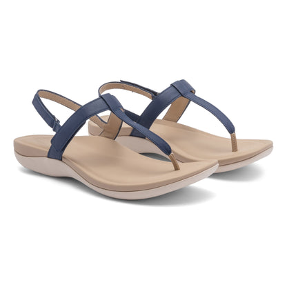 Oasis T Strap Navy | ABEO Footwear