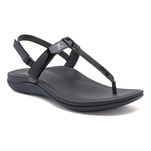 Oasis T Strap Black | ABEO Footwear