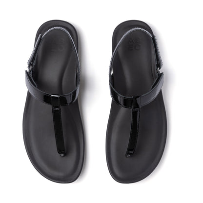 Oasis T Strap Black | ABEO Footwear