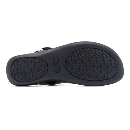 Oasis T Strap Black | ABEO Footwear