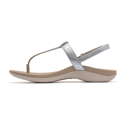 Oasis T Strap Silver | ABEO Footwear