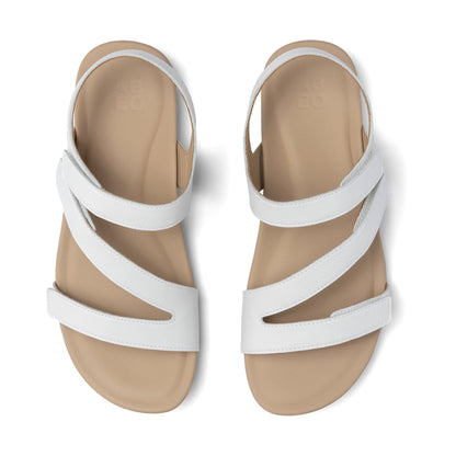Oasis Sandal White | ABEO Footwear