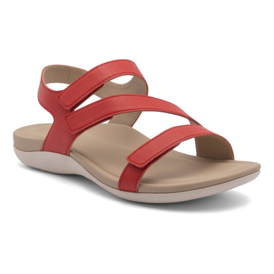 Oasis Sandal Red | ABEO Footwear