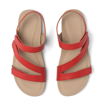 Oasis Sandal Red | ABEO Footwear