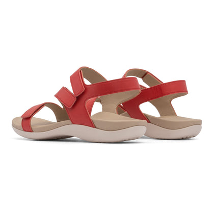 Oasis Sandal Red | ABEO Footwear