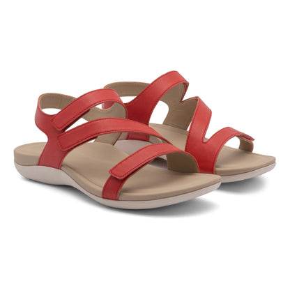 Oasis Sandal Red | ABEO Footwear