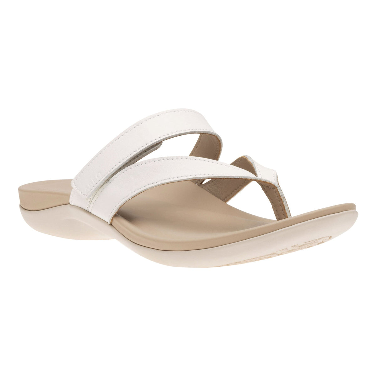 Oasis Thong Sandal White | ABEO Footwear