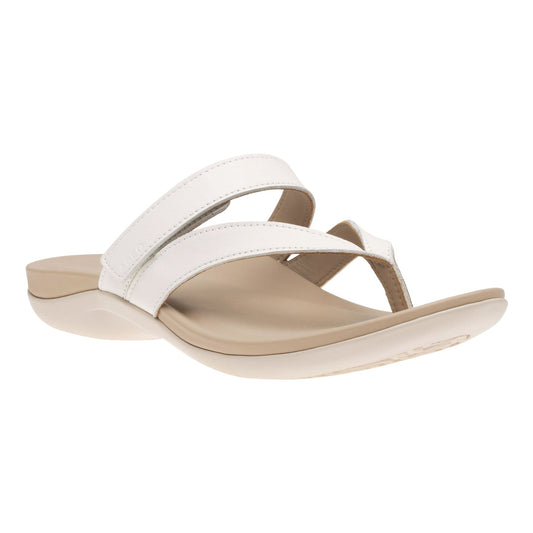 Oasis Thong Sandal White | ABEO Footwear