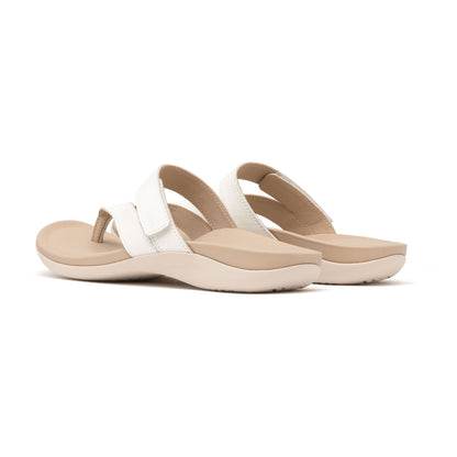 Oasis Thong Sandal White | ABEO Footwear