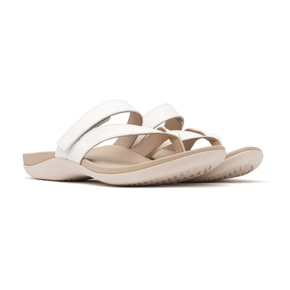 Oasis Thong Sandal White | ABEO Footwear