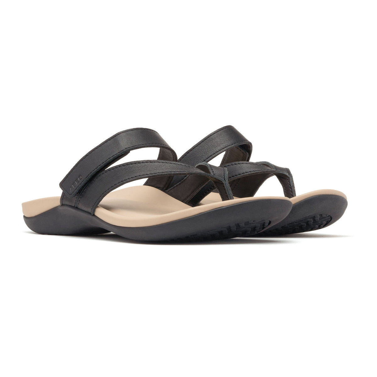 Oasis Thong Sandal Black Majestic | ABEO Footwear