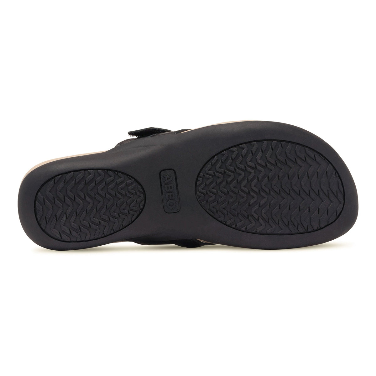 Oasis Thong Sandal Black Majestic | ABEO Footwear