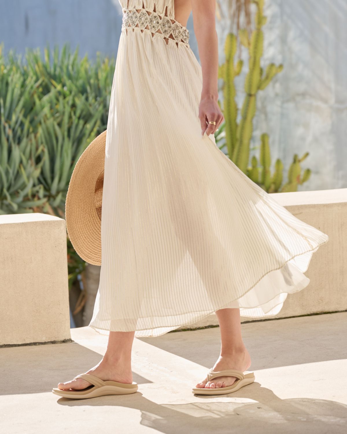 Laguna Thin Strap Sand | ABEO Footwear