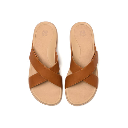 Laguna Slide Pecan | ABEO Footwear