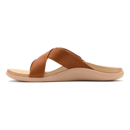 Laguna Slide Pecan | ABEO Footwear