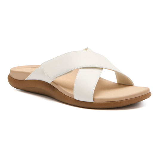 Laguna Slide White | ABEO Footwear