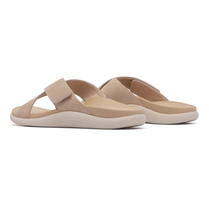 Laguna Slide Cuban Sand Leather | ABEO Footwear