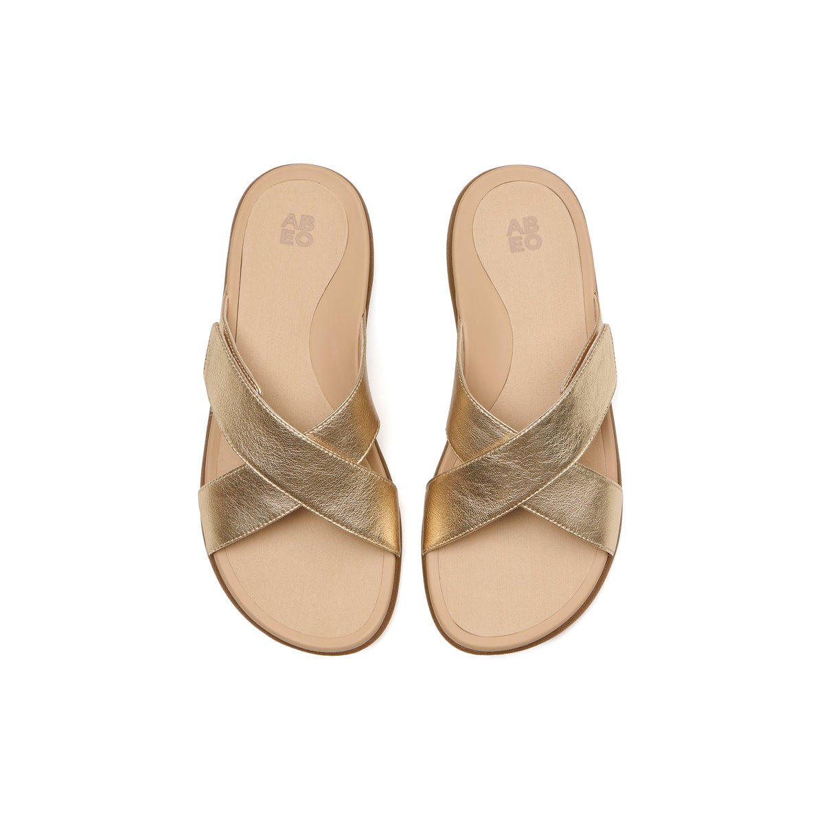 Laguna Slide Gold | ABEO Footwear