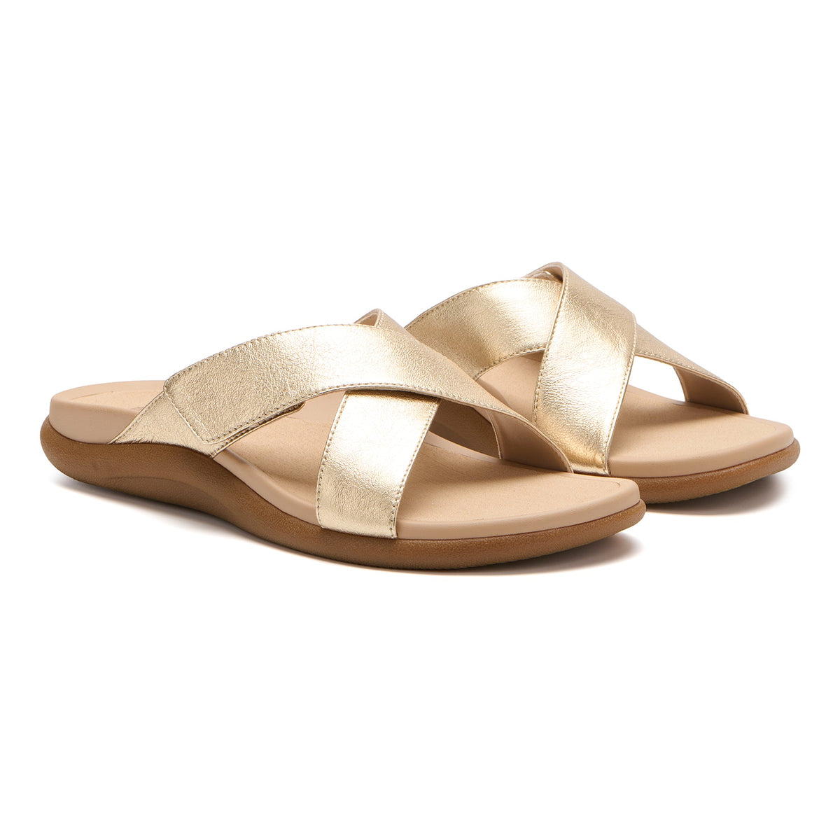 Laguna Slide Gold | ABEO Footwear
