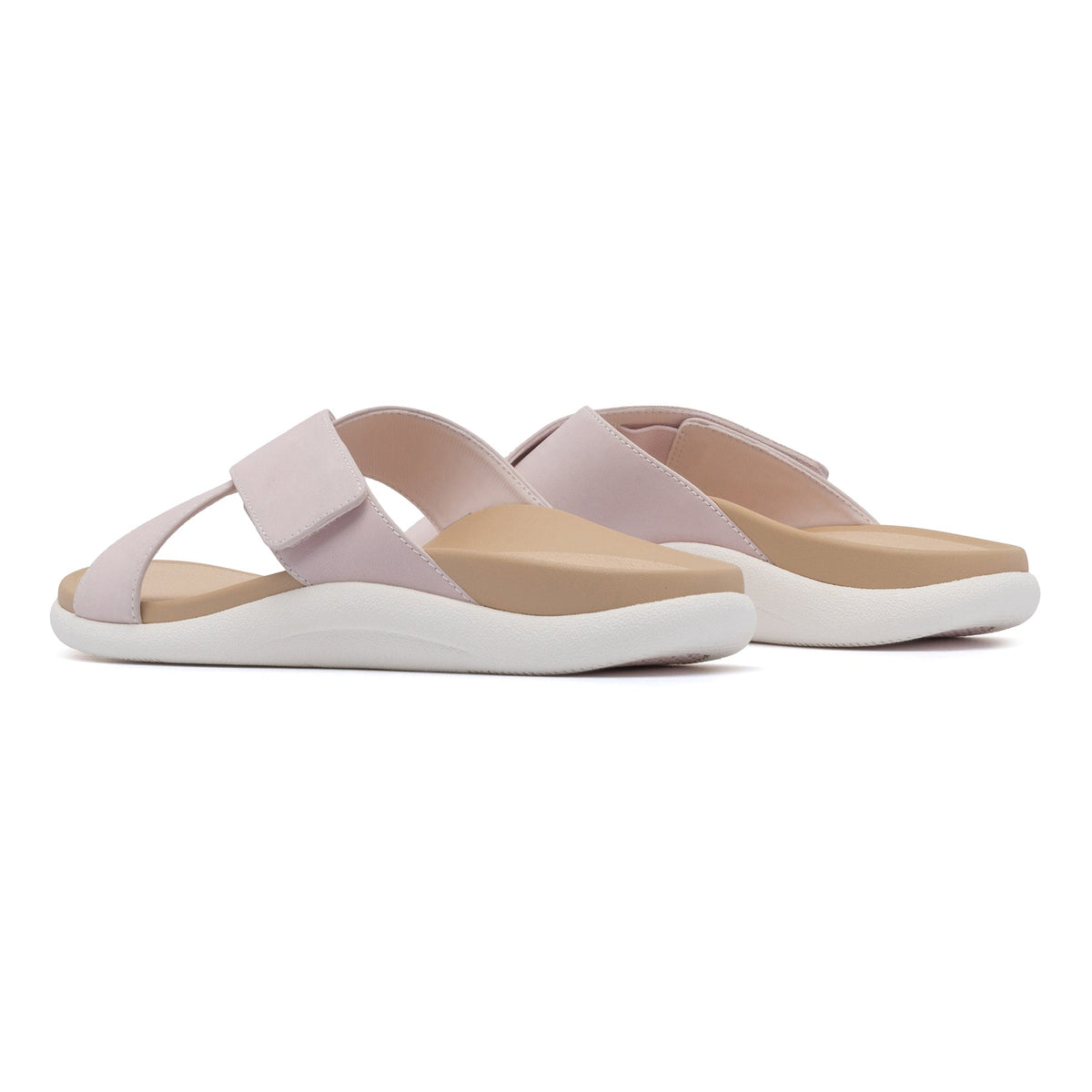 Laguna Slide Pink Leather | ABEO Footwear