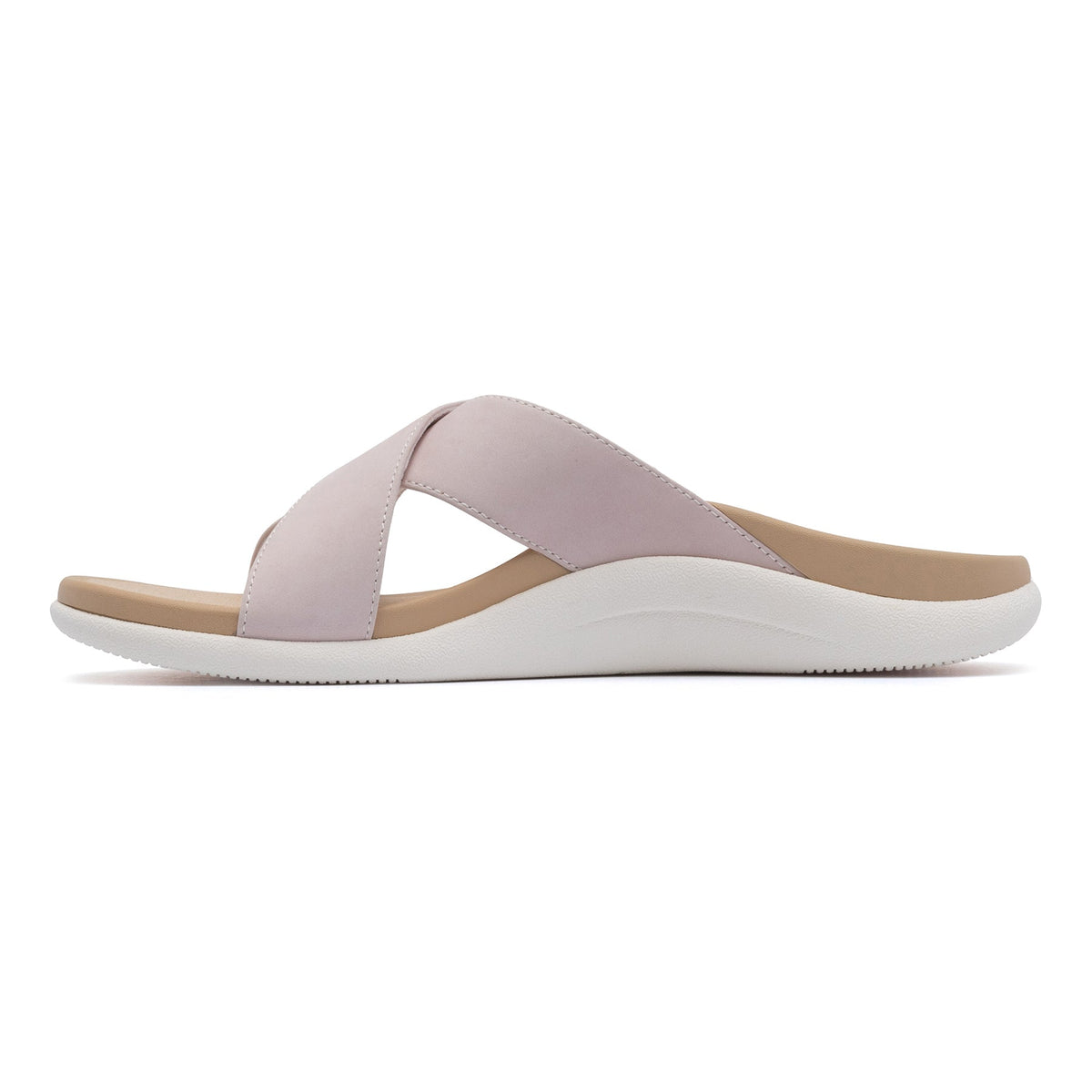 Laguna Slide Pink Leather | ABEO Footwear