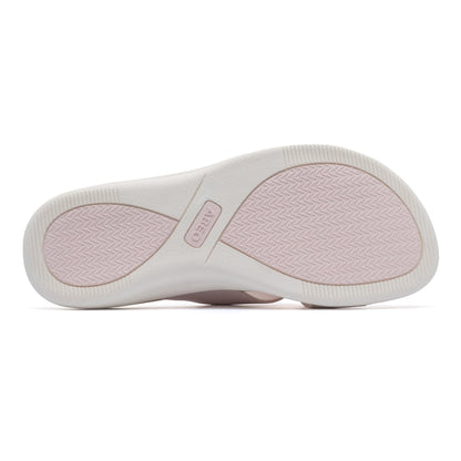 Laguna Slide Pink Leather | ABEO Footwear