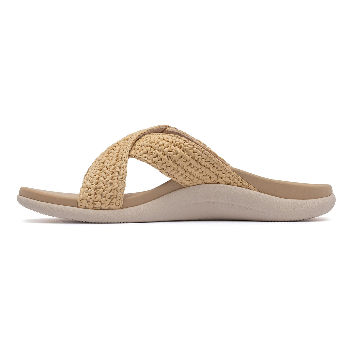 Laguna Slide Raffia | ABEO Footwear